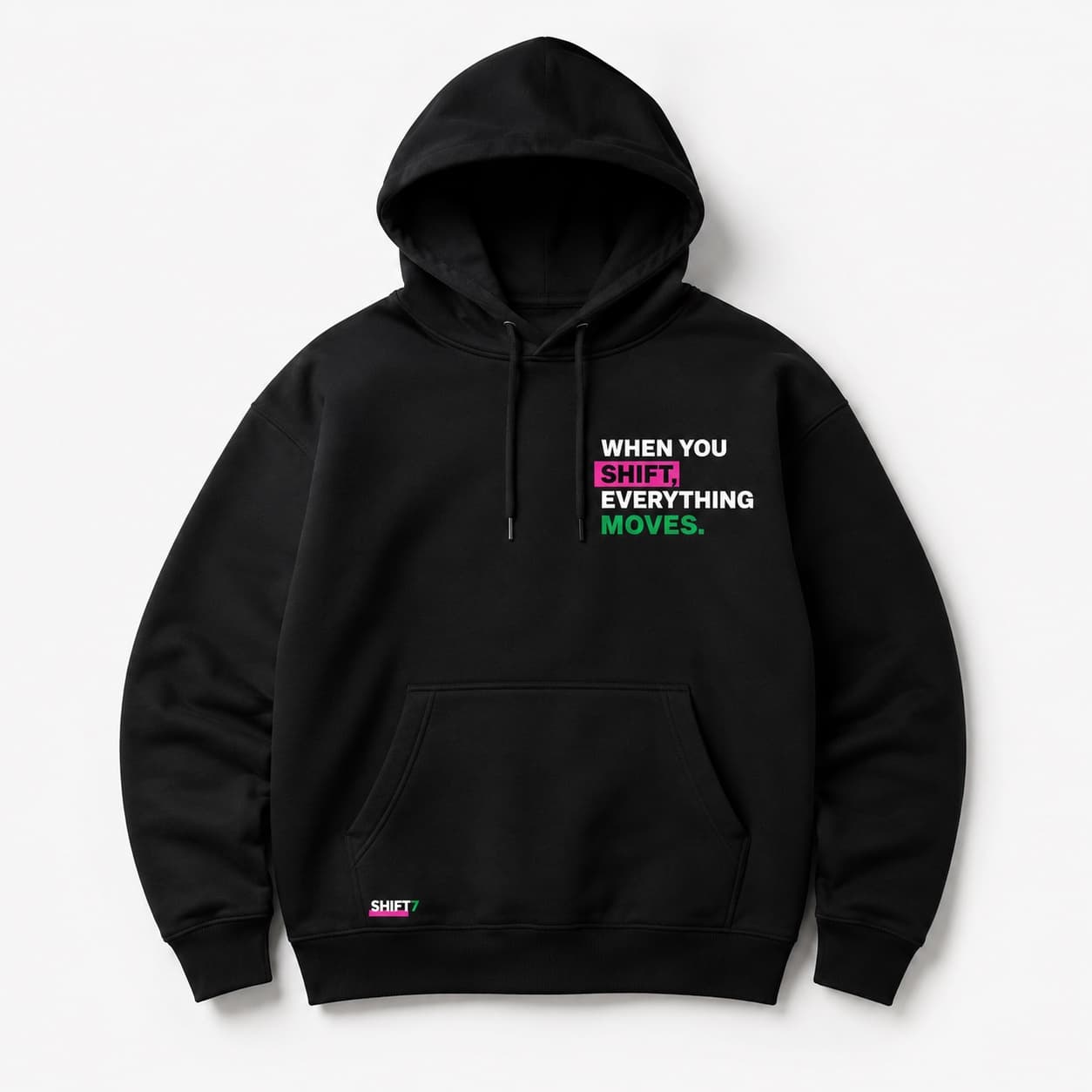 The Hoodie, front view